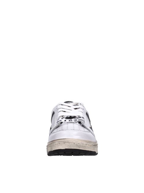 Sneakers in pelle HTC | STARLIGHT OUTLINE LOWBIANCO-NERO